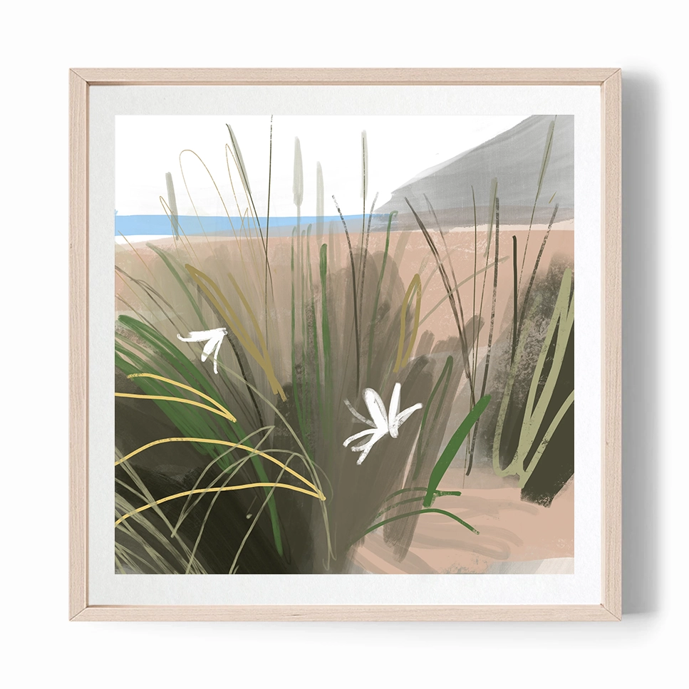 Playa. Print. Sara Moyano Reina